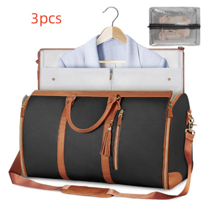 Large Capacity Women's Travel Folding Waterproof Duffle Bag