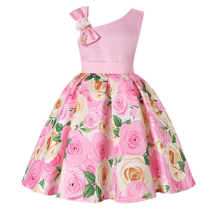 Girls Elegant Flower Dress