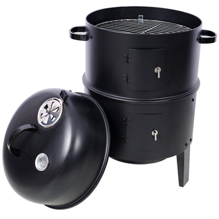 Outdoor Camping Charcoal Smoked Grill