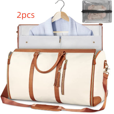 Large Capacity Women's Travel Folding Waterproof Duffle Bag
