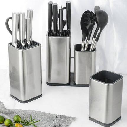 Kitchen Utensil Knife Holder And Storage Bucket
