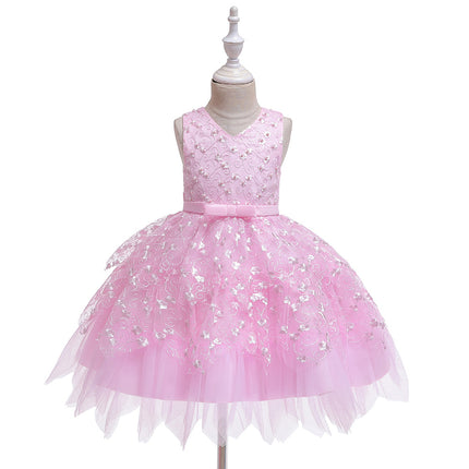 Girls Lace Princess Dress