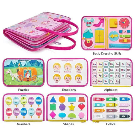 Kids DIY Felt Board Educational Toy – Creative Play Set