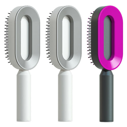 Self Cleaning Anti-Static Hair Brush