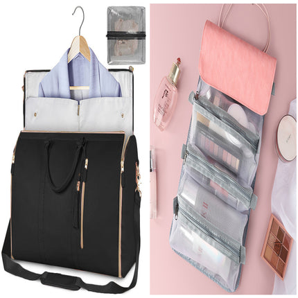 Large Capacity Women's Travel Folding Waterproof Duffle Bag