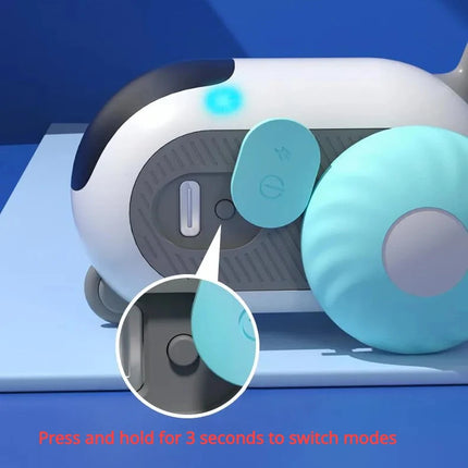 Remote Smart Control Interactive Cat Car Toy With USB Charging.