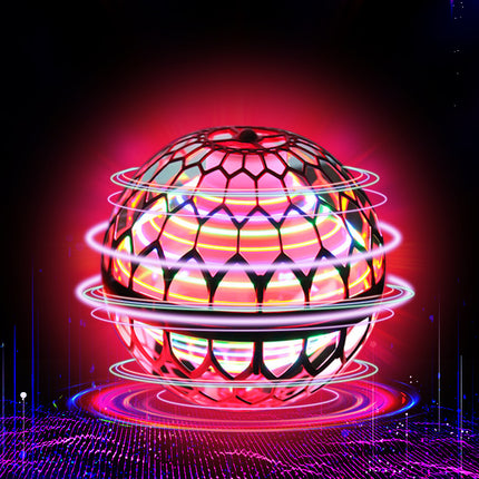 Magic Floating Flying Ball Toy with LED Lights – Boomerang Hover Ball for Kids