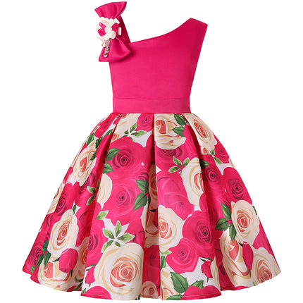 Girls Elegant Flower Dress