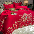 Wine Red / 1.5M Fitted Sheet