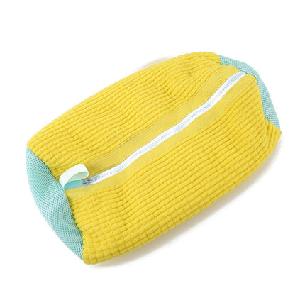 Laundry Shoe Reusable Wash Bag With Zipper For Washing Machine