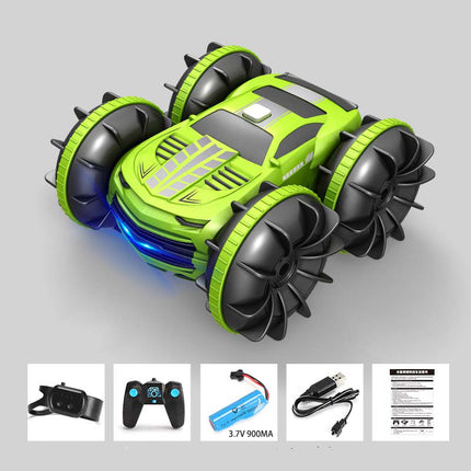 Amphibious 4WD Stunt RC Car — Handle & Watch Remote Control