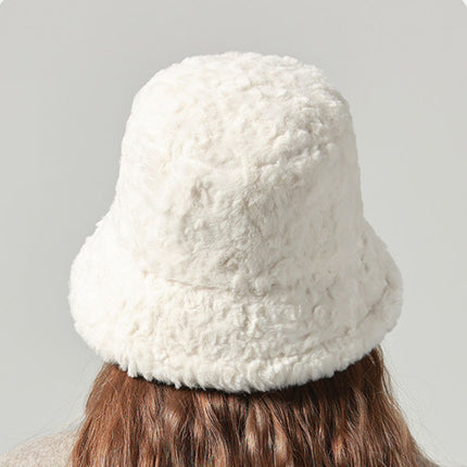 Lambs Wool Winter Warm Fashionable Hat For Women