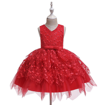 Girls Lace Princess Dress