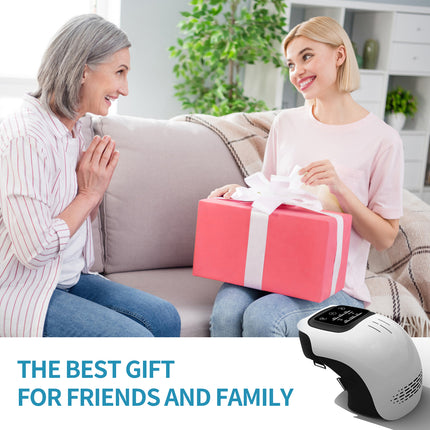 Intelligent electric kneading laser vibration knee massager